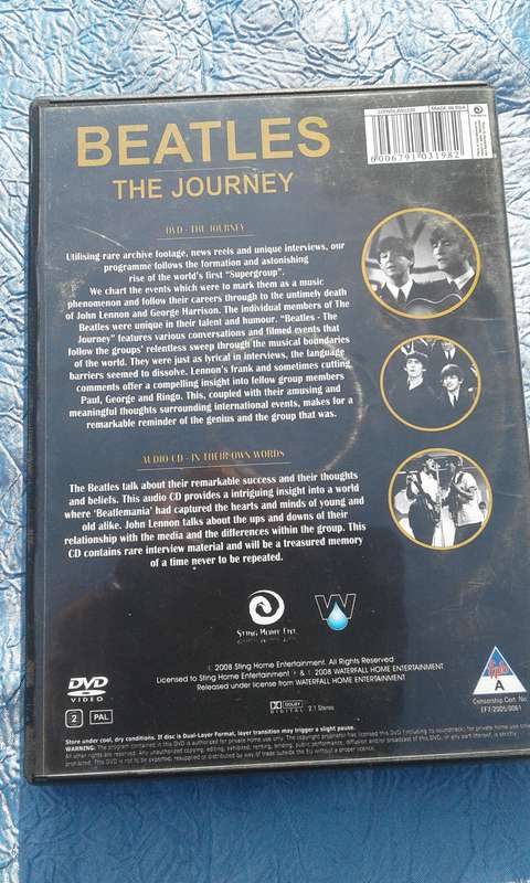 Beatles.  The Journey.  DVD/CD Combo.