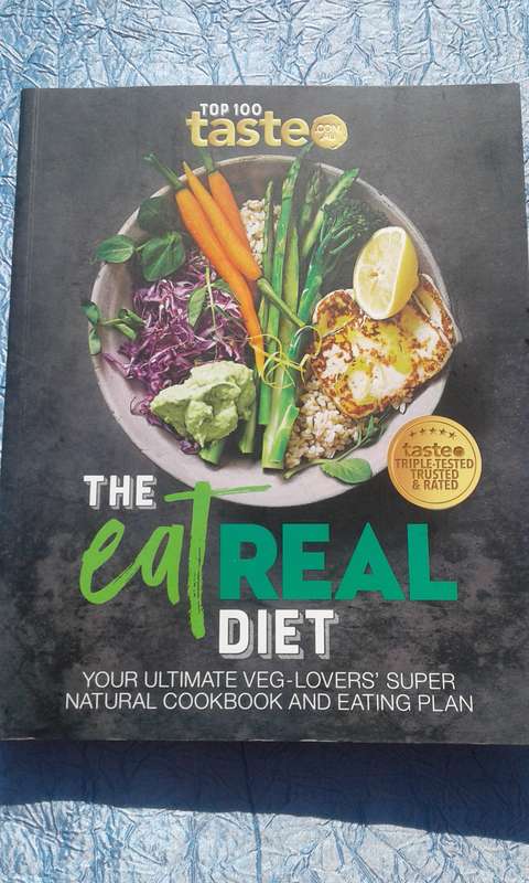 "The Eat Real Diet"  Soft cover.