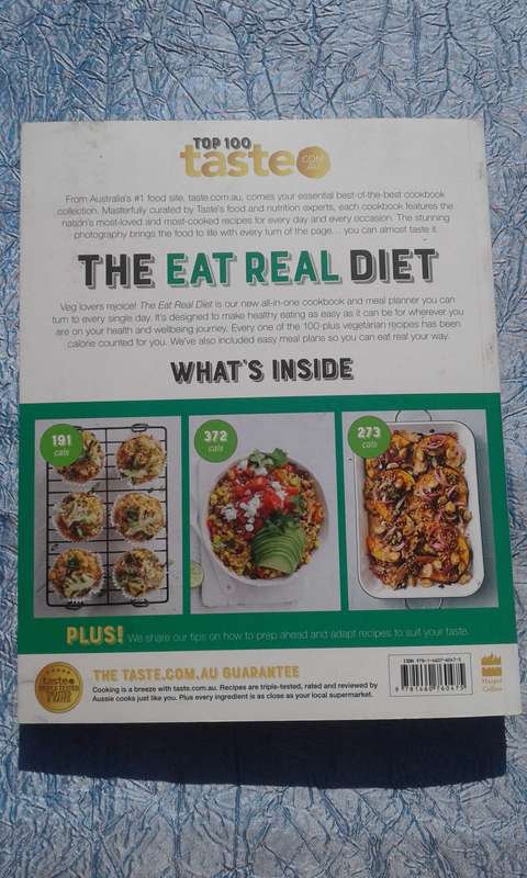 "The Eat Real Diet"  Soft cover.
