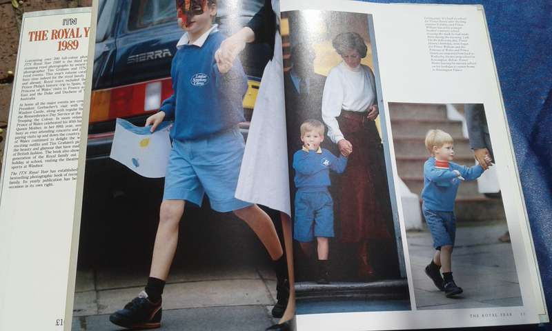 "The Royal Year 1989"  Hard cover.