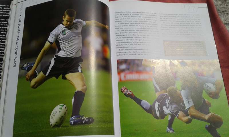 `The Springboks Win Rugby's Greatest Prize.  Rugby World Cup 2007"  Hard cover.