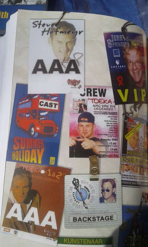 `Steve Hofmeyr.  Mense van my asem`  Soft cover.