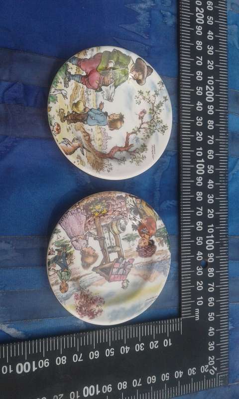 Set of Miniature Dinner Plates.