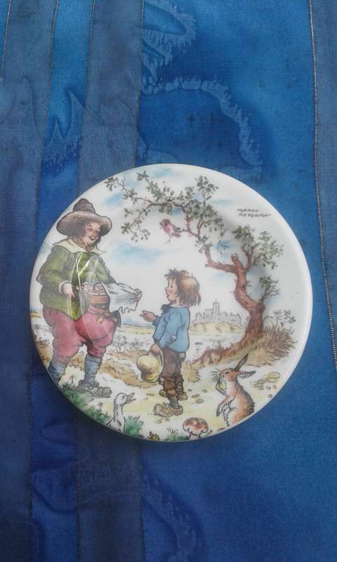 Set of Miniature Dinner Plates.
