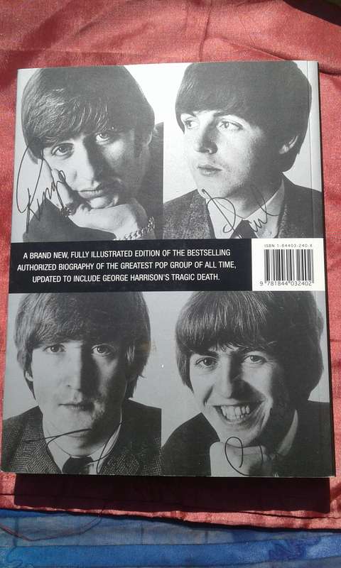 "The Beatles"  Hunter Davies.   Soft cover.
