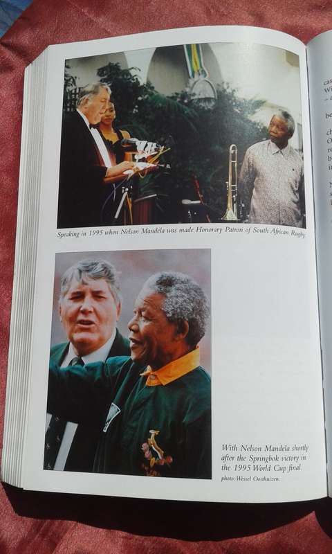"Walking Proud"  The Louis Luyt Autobiography.    Soft cover.