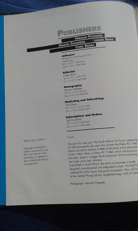 `Air Report 1995"  Hard cover.
