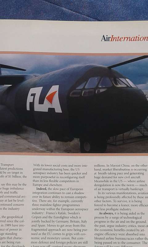`Air Report 1995"  Hard cover.