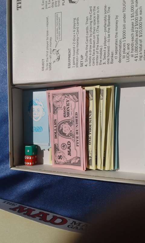 Mad Magazine Game.  Complete.  Condition : Very good.
