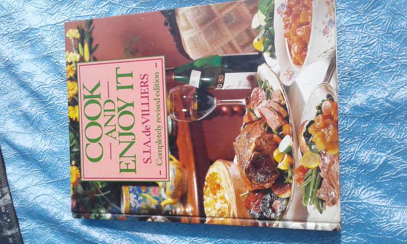 "Cook and Enjoy It"  S.J.A. de Villiers.  Hard cover.