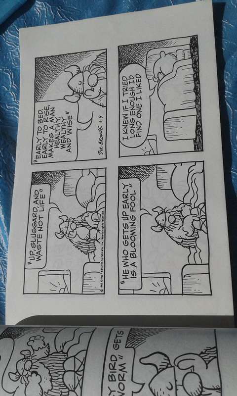 "Hagar in a Hurry"  Soft cover.