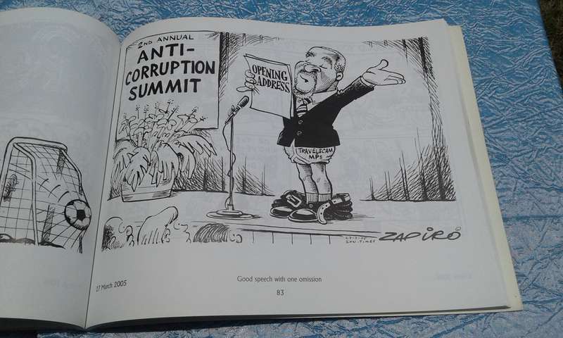 "Zapiro.  Is There a Spin Doctor in the House?"    Soft cover.