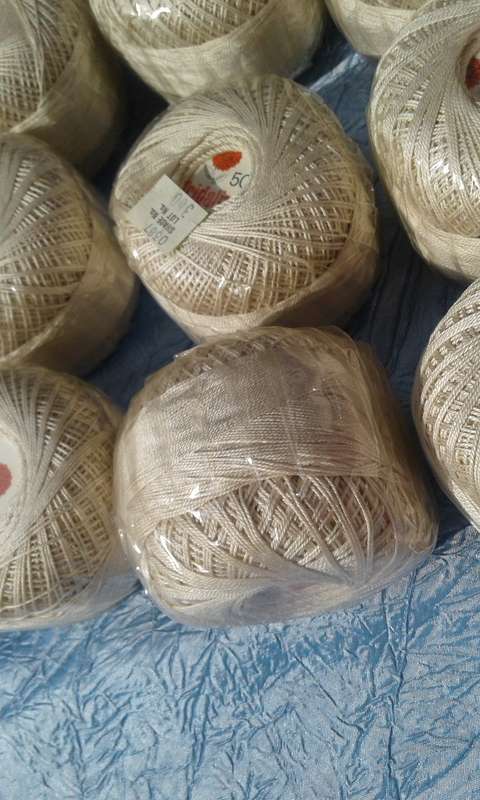 Crochet cotton joblot.  Tridalia.  50g,.balls (12).  Condition:  Like new.