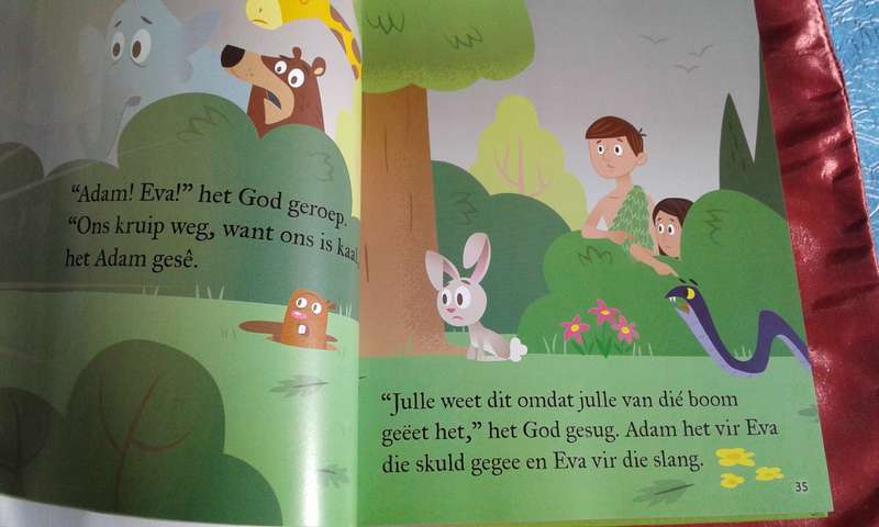 "Die Bybel App vir Kinders"  Hard cover.