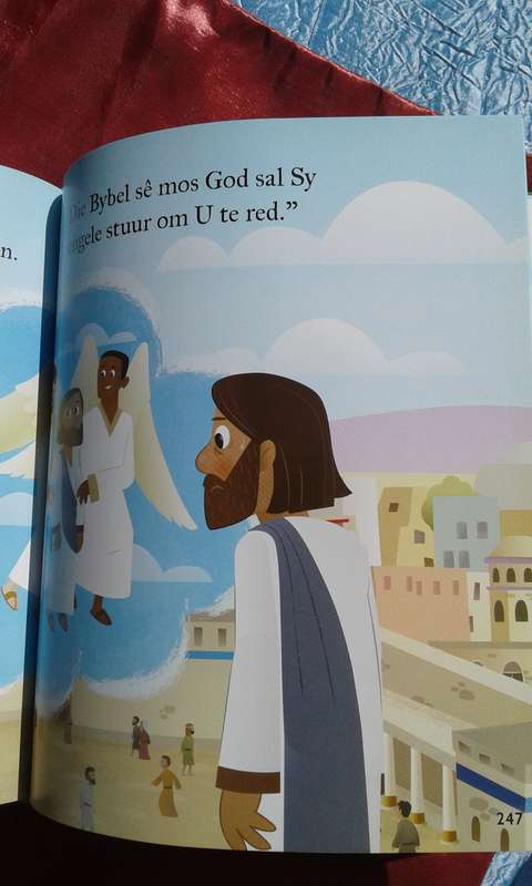 "Die Bybel App vir Kinders"  Hard cover.