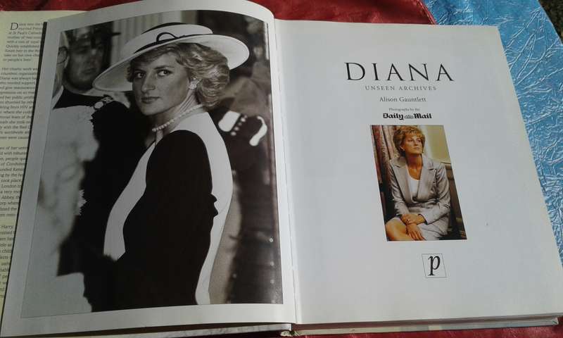 "Diana"  Unseen Archives.  Hard cover.