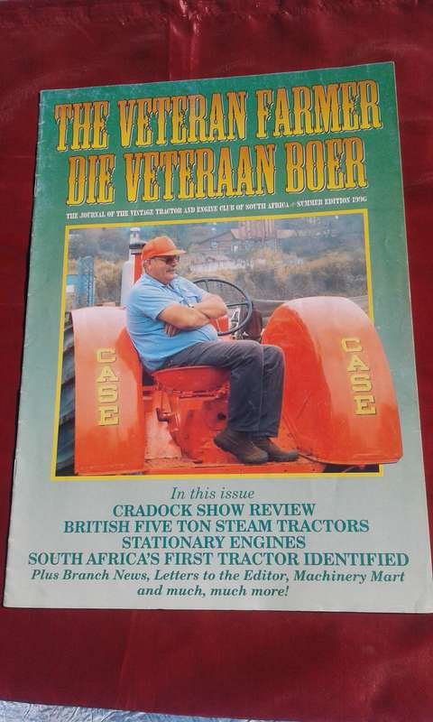 "The Veteran Famer/Die Veteraan Boer"  magazine.  1996.