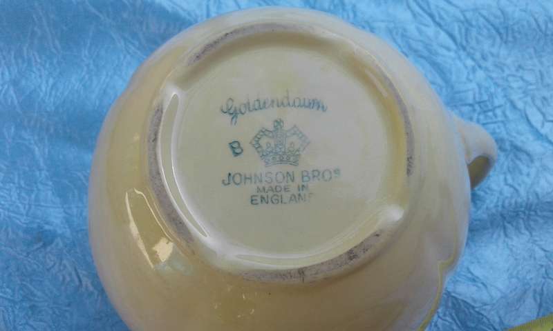 Johnson Bros. Jug.  Condition:  Very good.   No chips, cracks or repairs.