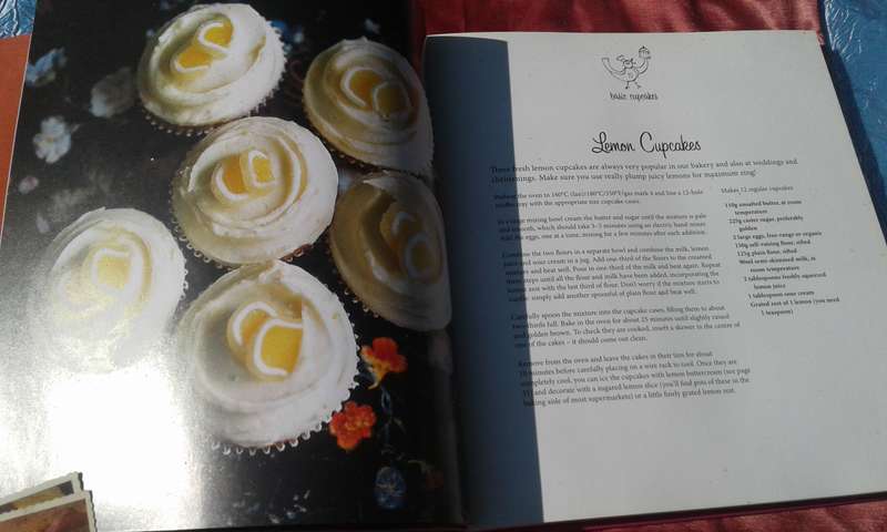 "Cupcakes"   Hard cover.