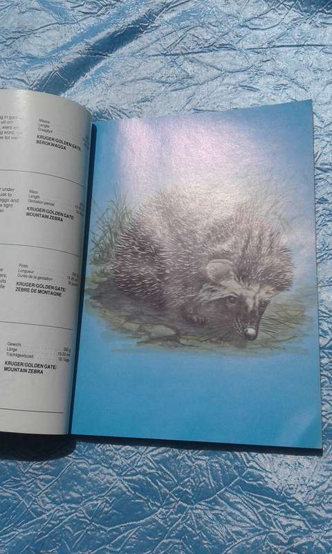 1988.  `Mammals of the Kruger National Park"  Soft cover.