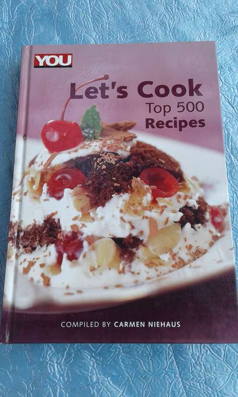 "You.  Let's  Cook"  Top 500 Recipes.  Hard cover.