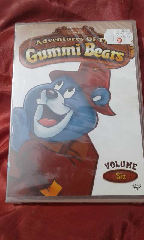 DVD Disney The Adventures of fthe Gummi Bears.  Volume 6.  SEALED.