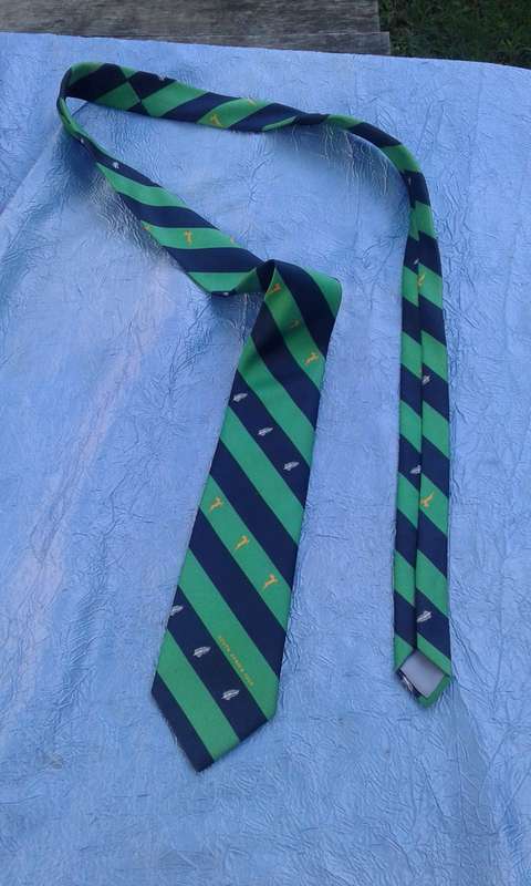 Rugby tie. South Africa.  1986.