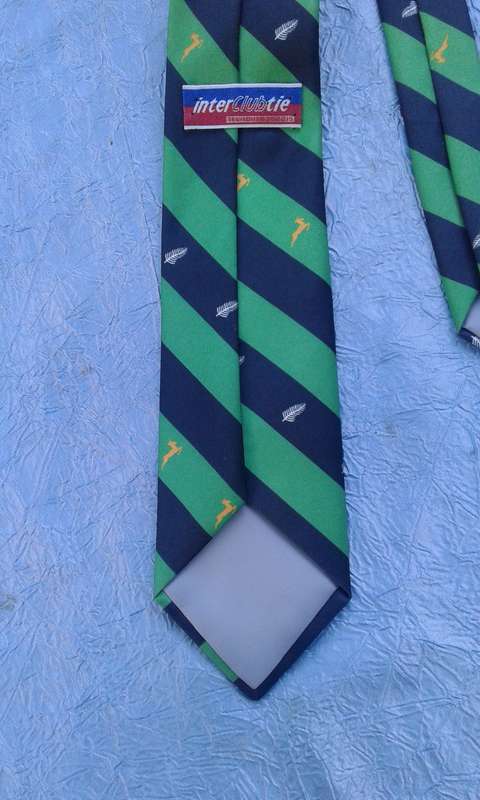 Rugby tie. South Africa.  1986.
