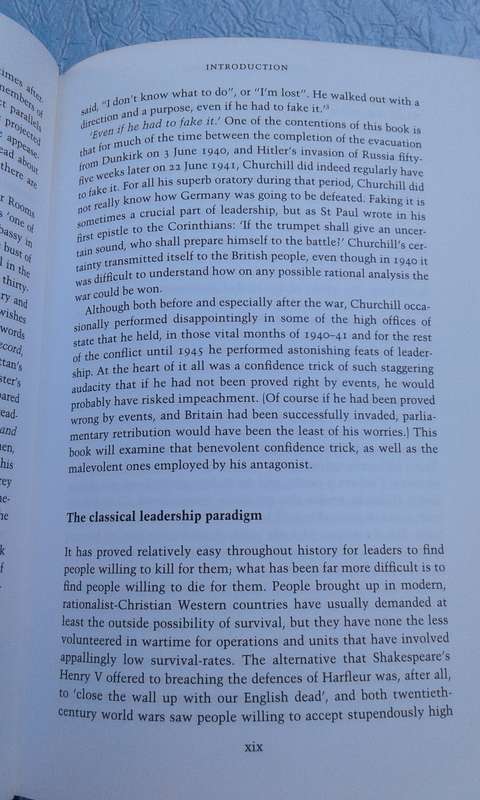 Hitler & Churchill.  Author:  Andrew Roberts.  Hard cover.