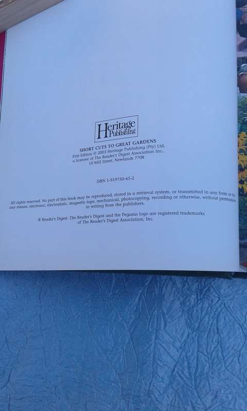 `Short Cuts to Great Gardens"  Reader's Digest.  Hard cover.