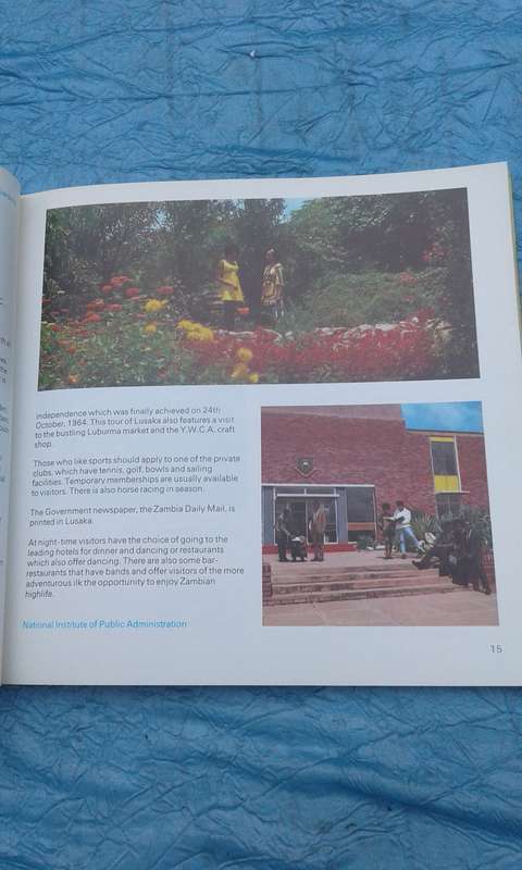 "Zambia"  Soft cover.