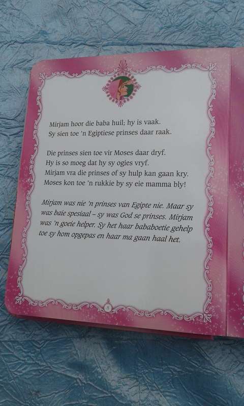 'My Prinses-Bybel"  Condition:  Excellent.  Hard cover.