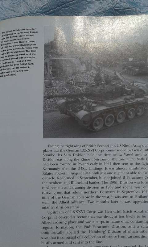"Battles of World War II.  The Rhine Crossings 1945"  Hard cover.