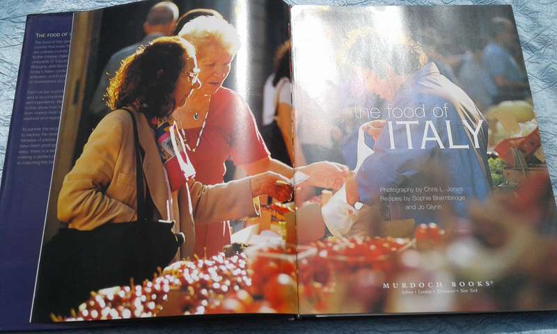 "The Food of Italy"  Hard cover.