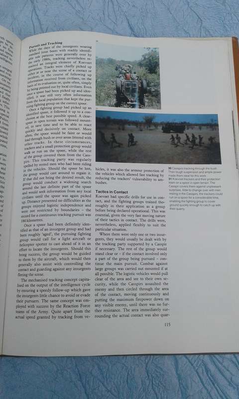 "Southern African Armed Forces"  Hard cover.