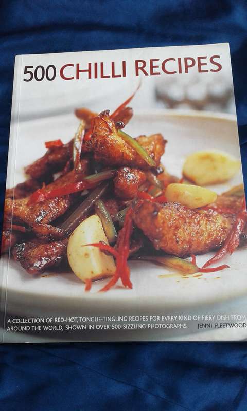 "500 Chilli Recipes`  Soft cover.