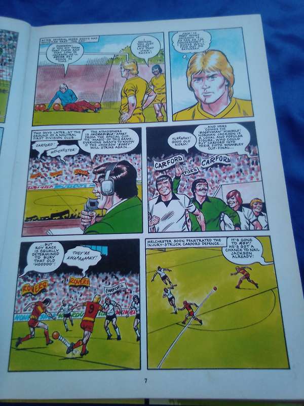 `Roy of the Rovers"  Annual 1984.   Hard cover.