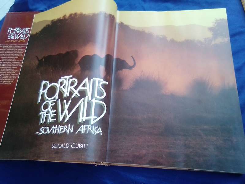 `Portraits of the Wild"  Southern Africa.  Gerald Cubitt l Hard cover.