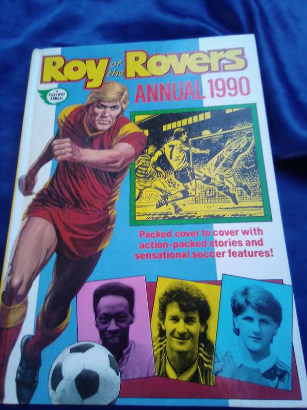 `Roy of the Rovers"  Annual 1990. Hard cover.