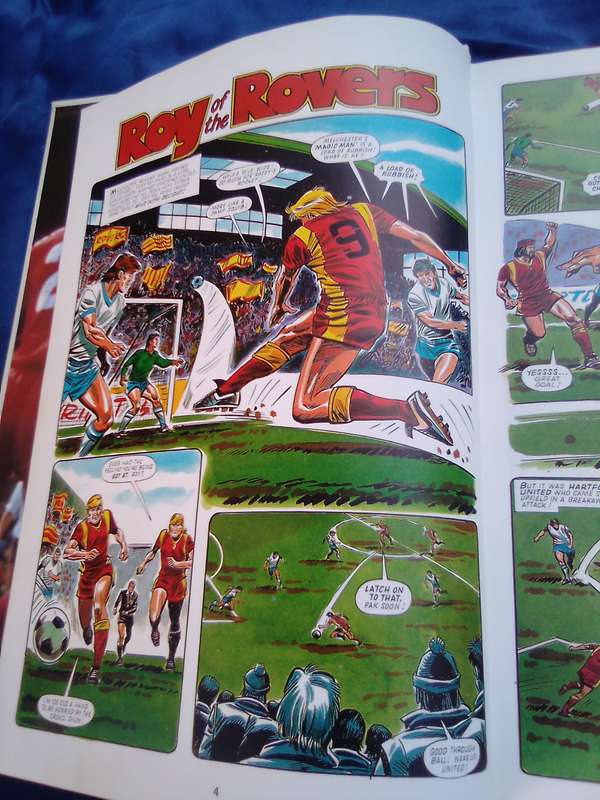 `Roy of the Rovers"  Annual 1990. Hard cover.