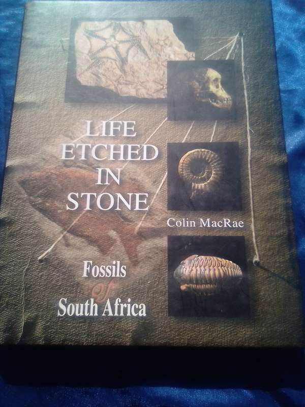 "Life Etched in Stone"  Fossils in South Africa.  Hard cover.