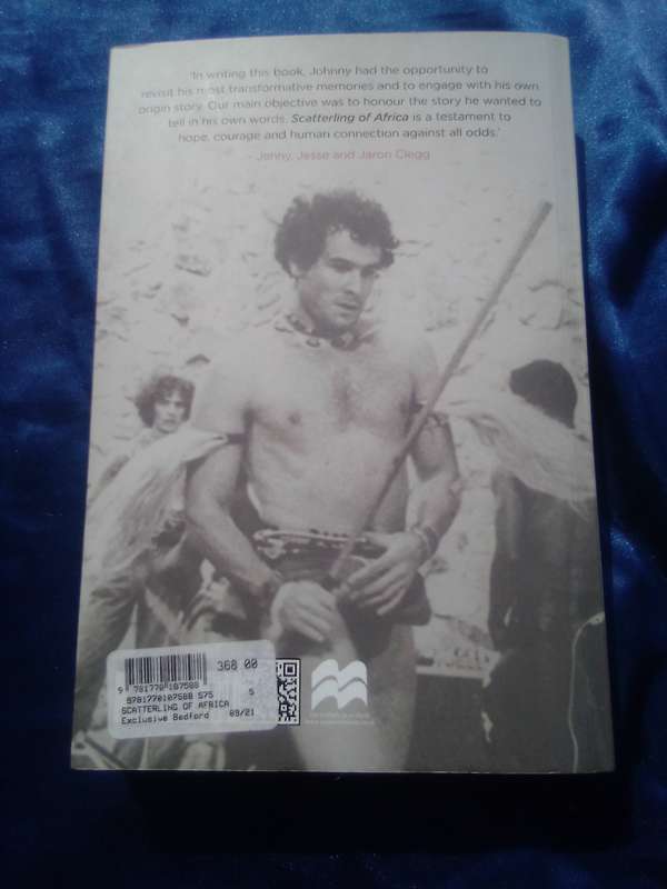Johnny Clegg.  "Scatterlings of Africa'  Soft cover.