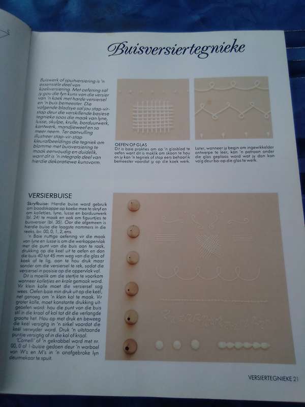 "Koek Versiering en Suikerkuns"  Sylvia Coward.  Hard cover.