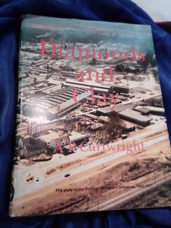 `Diamonds and Clay"  A.P. Cartwright.  Hard cover.