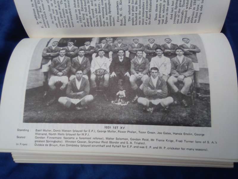 "Rugby Down the Years"  An Eastern Cape and Border School's Rugby History.