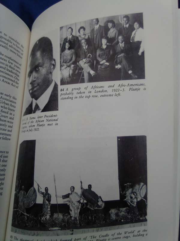 `Sol Plaatje:  A Biography"  Brian Willian. Soft cover.