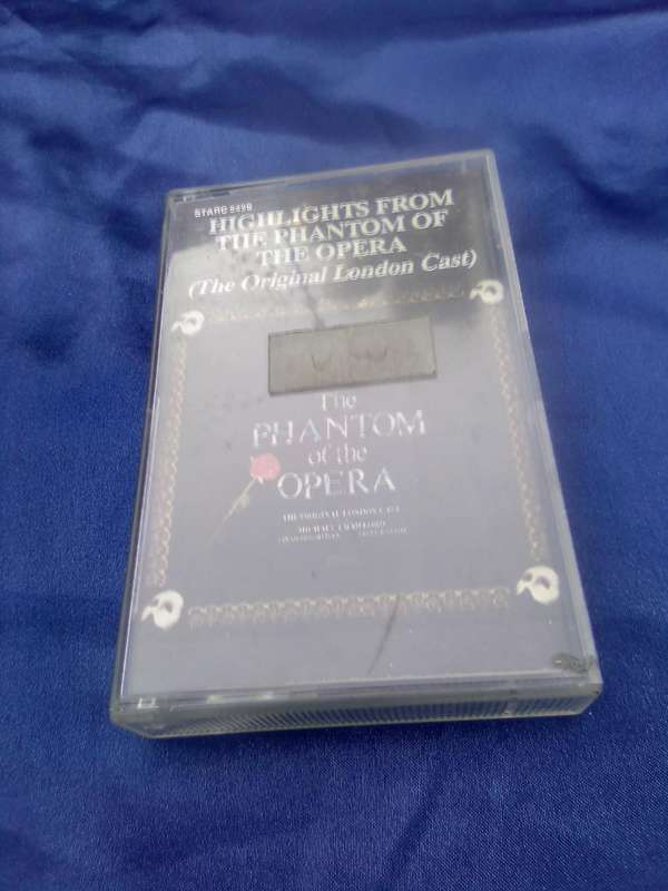 Tape Cassette  Highlights from The Phantom of the Opera.