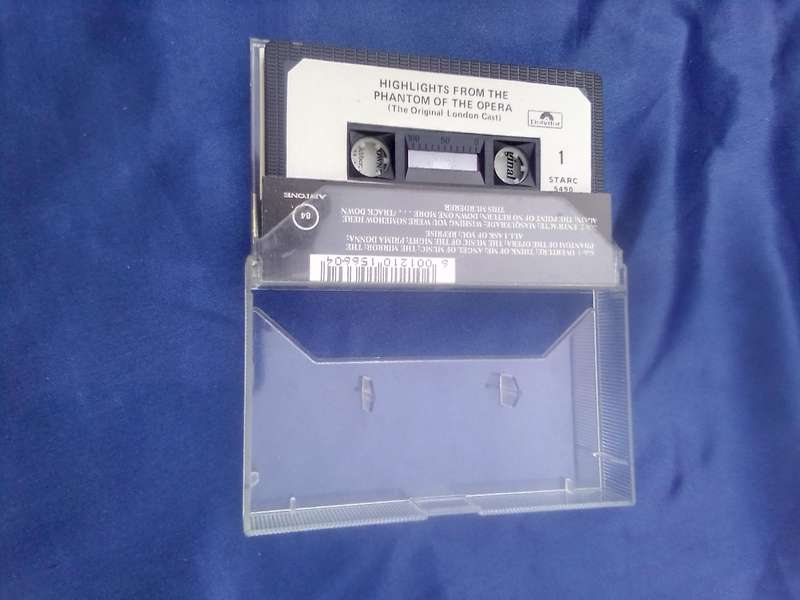 Tape Cassette  Highlights from The Phantom of the Opera.
