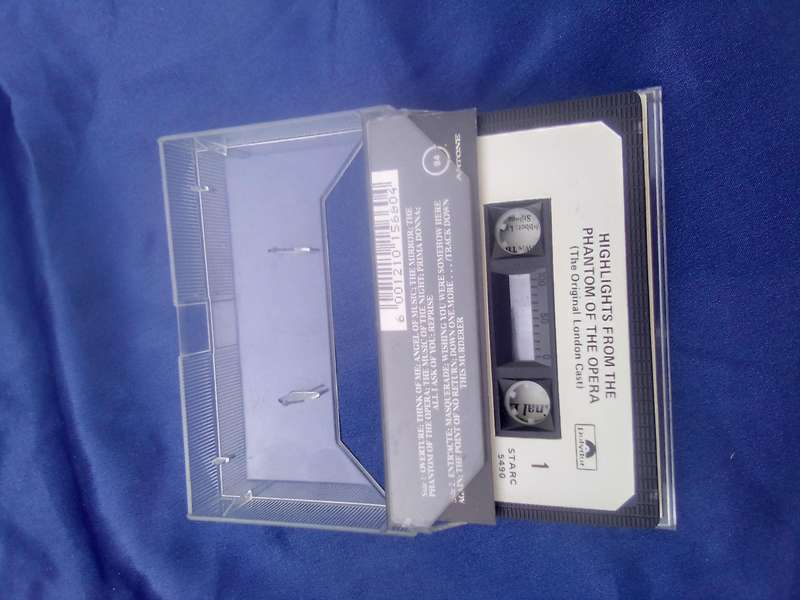 Tape Cassette  Highlights from The Phantom of the Opera.