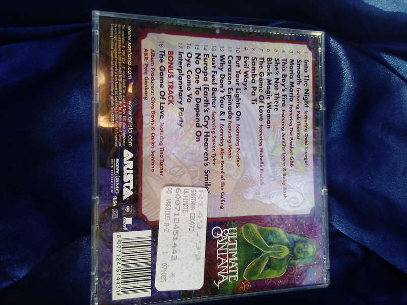 CD  Ultimate Santana.